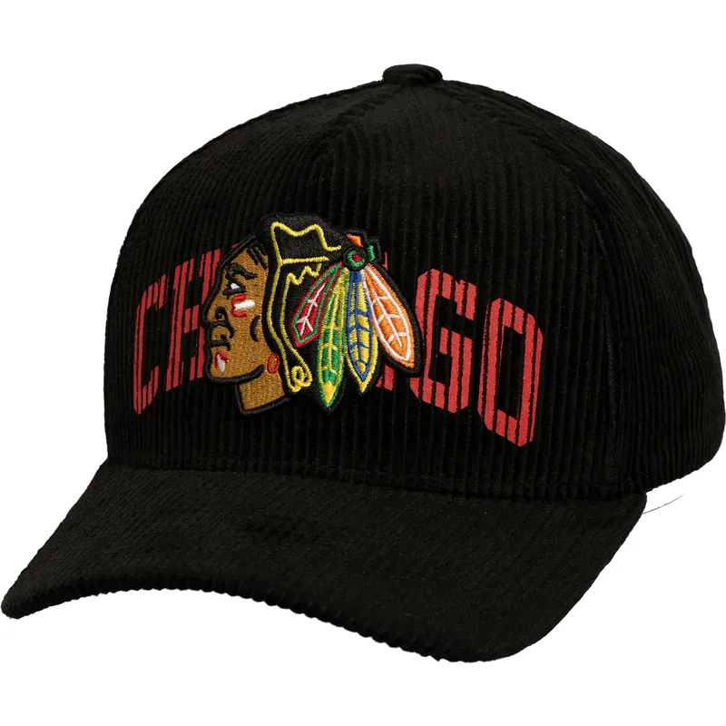 shapka-izvita-cherna-snapbek-arch-stamp-pro-na-chicago-blackhawks-nhl-ot-mitchell-ness shapka-izvita-cherna-snapbek-arch-stamp-pro-na-chicago-blackhawks-nhl-ot-mitchell-ness
