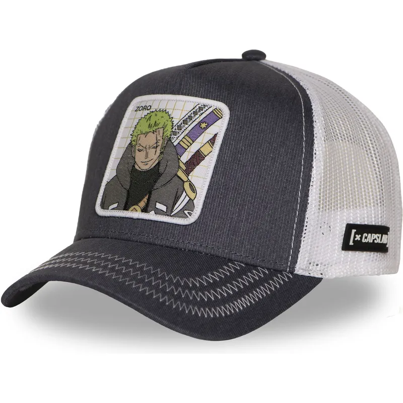 shapka-izvita-traker-siv-snapbek-op7-zorb-roronoa-zoro-one-piece-ot-capslab