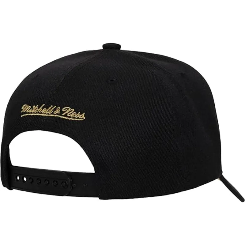 sort-curved-snapback-kasket-pinned-gold-pro-fra-chicago-bulls-nba-af-mitchell-ness