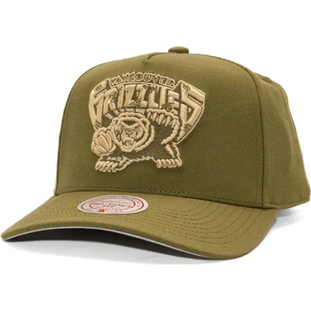 Шапка извита зелена snapback Fashion Basic Pro на Vancouver Grizzlies NBA от Mitchell & Ness
