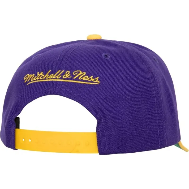 shapka-izvita-violetka-snapbek-team-script-20-pro-na-los-angeles-lakers-nba-ot-mitchell-ness