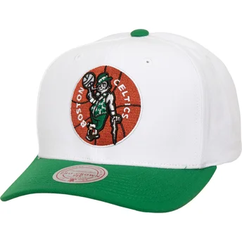 Καπέλο με καμπύλη πράσινο snapback Team 2 Tone 2.0 Pro των Boston Celtics NBA από Mitchell & Ness