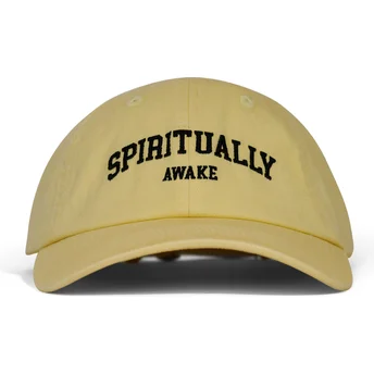 Casquette courbée jaune ajustable Spiritually Awake Pica Pica