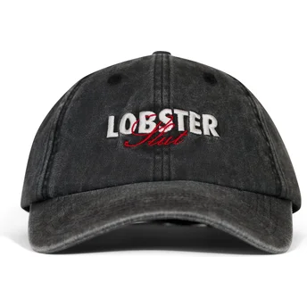 Pica Pica Lobster Slut Черна Регулируема Шапка с Извита Козирка