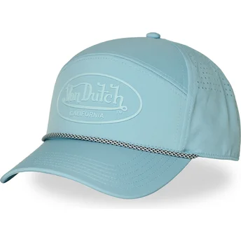 Шапка извита тракер синя снапбек CORD13 от Von Dutch