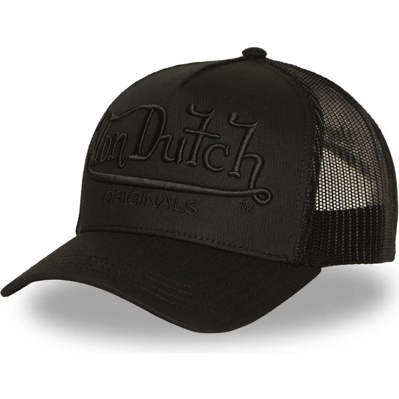 shapka-izvita-cherna-snapback-na-gorra-trucker-negra-emb03-ot-von-dutch