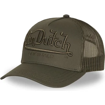 Casquette trucker verte EMB04 Von Dutch