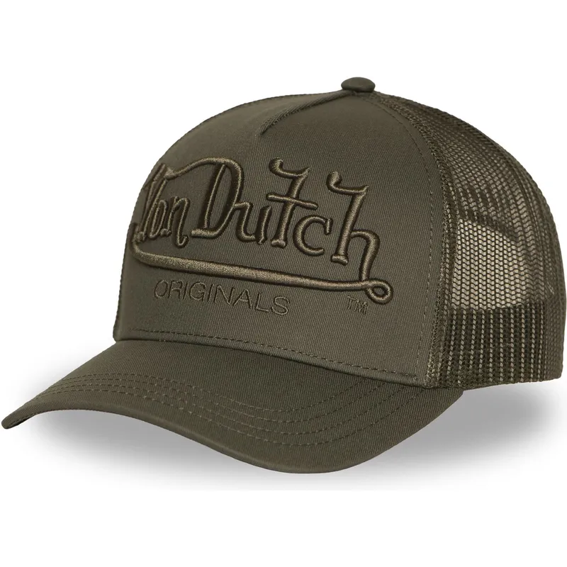 shapka-izvita-traker-zelena-snapbek-emb04-ot-von-dutch