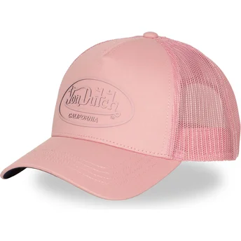 Gorra trucker rosa LOG20 de Von Dutch