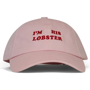 Pica Pica Извита Козирка I'm His Lobster Розова Регулируема Шапка