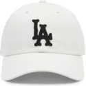 shapka-izvita-byala-reguliruema-archive-na-los-angeles-dodgers-mlb-ot-american-needle