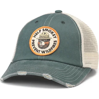 Orville Smokey Bear Trucker-Cap grün von American Needle