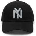 shapka-izvita-cherna-reguliruem-ballpark-na-new-york-black-yankees-mlb-ot-american-needle