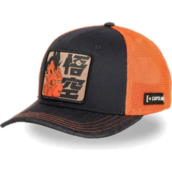 Шапка извита синя snapback Son Goku Dragon Ball от Capslab
