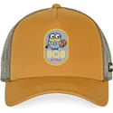 trucker-cap-braun-minion-bob-dm1-tadb-ich-einfach-unverbesserlich-von-capslab