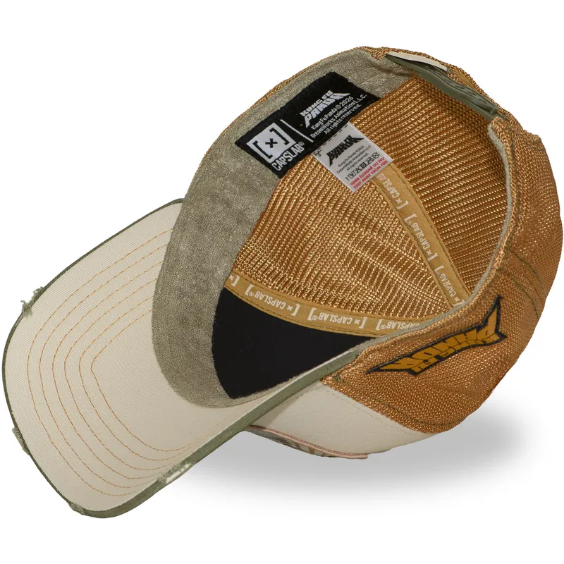 capslab-kfp-dra-kung-fu-panda-beige-and-green-trucker-hat