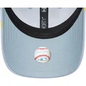 bla-justerbar-buet-kasket-til-dreng-9forty-summer-all-over-print-fra-new-york-yankees-mlb-fra-new-era