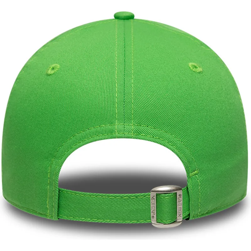shapka-izvita-zelena-reguliruem-za-deca-9forty-essential-na-new-york-yankees-mlb-ot-new-era