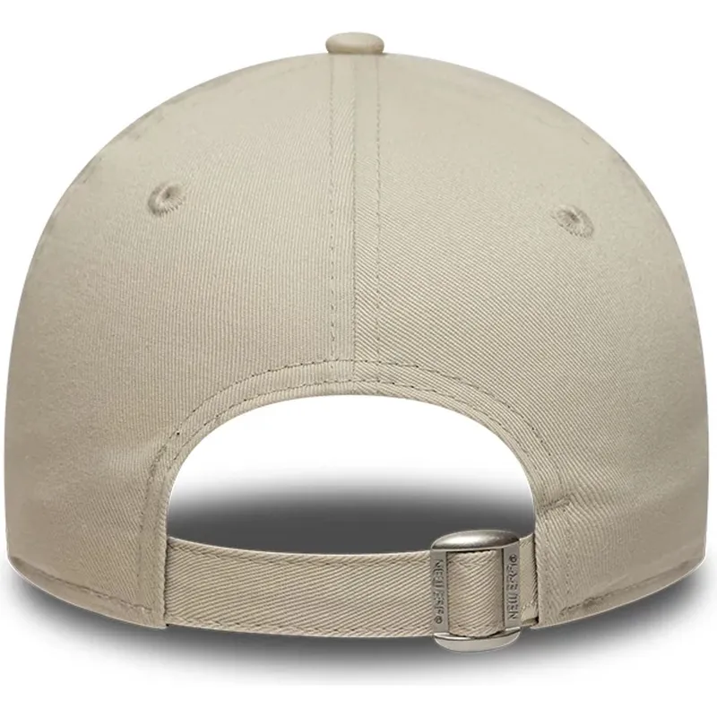 shapka-izvita-bezhov-reguliruema-za-deca-9forty-league-essential-na-new-york-yankees-mlb-ot-new-era
