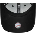 shapka-izvita-cherna-reguliruema-za-deca-9forty-icon-na-new-york-yankees-mlb-ot-new-era