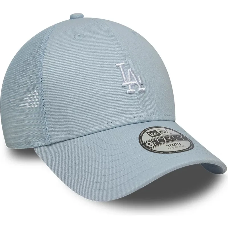 shapka-izvita-traker-sinya-reguliruem-za-deca-9forty-homefield-na-los-angeles-dodgers-mlb-ot-new-era