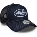 damen-trucker-cap-marineblau-9forty-m-crown-a-frame-von-new-era