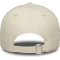 shapka-izvita-bezhov-reguliruem-9twenty-midi-linen-na-new-york-yankees-mlb-ot-new-era