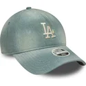 shapka-izvita-sinya-reguliruem-9twenty-a-frame-denim-na-los-angeles-dodgers-mlb-ot-new-era