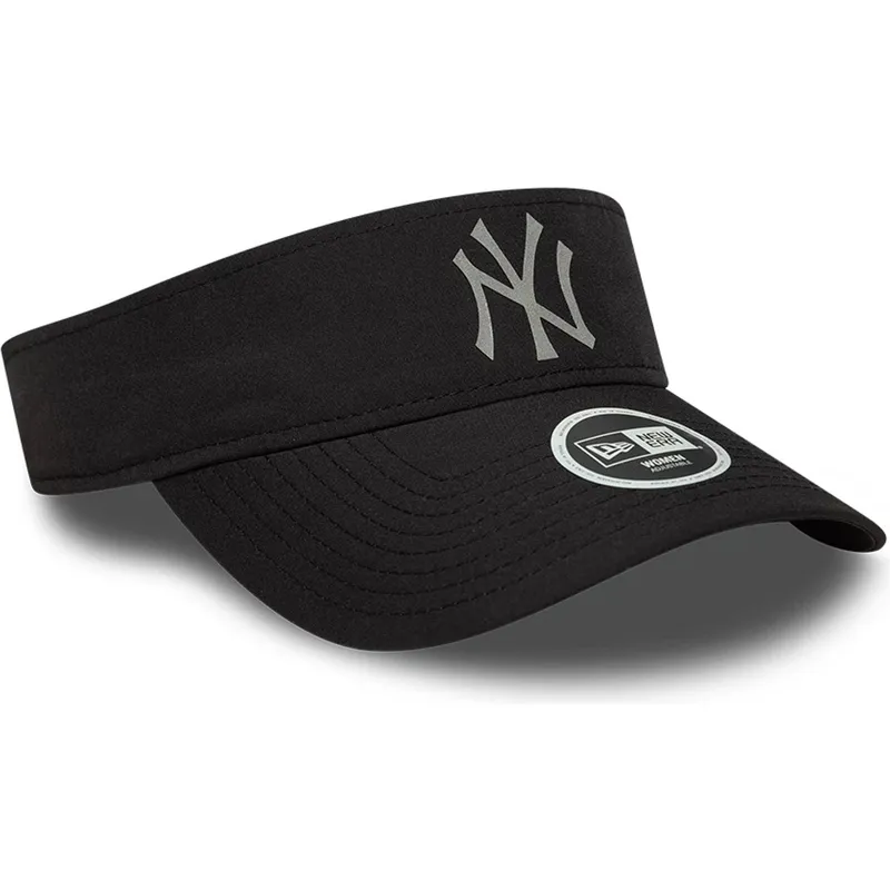 gebogene-schwarze-taillierte-schirmmutze-fur-damen-sport-der-new-york-yankees-mlb-von-new-era