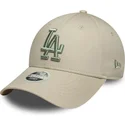 shapka-izvita-bezhov-reguliruem-9forty-league-essential-na-los-angeles-dodgers-mlb-ot-new-era