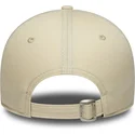 shapka-izvita-bezhov-reguliruem-9forty-floral-icon-side-na-new-york-yankees-mlb-ot-new-era