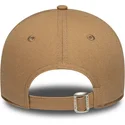 shapka-izvita-kafyav-reguliruema-9forty-linen-na-los-angeles-dodgers-mlb-ot-new-era