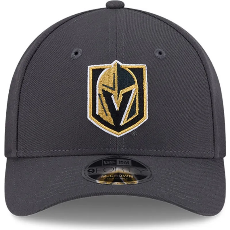 shapka-izvita-siv-snapbek-9forty-m-crown-na-vegas-golden-knights-nhl-ot-new-era
