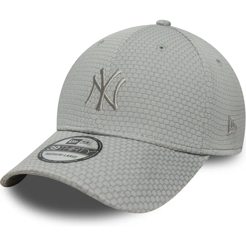 new-era-curved-brim-39thirty-stretch-mesh-new-york-yankees-mlb-grey-fitted-cap
