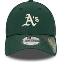 shapka-izvita-zelena-reguliruema-9forty-recycled-midi-na-oakland-athletics-mlb-ot-new-era