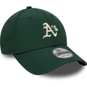 shapka-izvita-zelena-reguliruema-9forty-recycled-midi-na-oakland-athletics-mlb-ot-new-era
