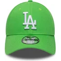 shapka-izvita-zelena-reguliruem-9forty-league-essential-na-los-angeles-dodgers-mlb-ot-new-era