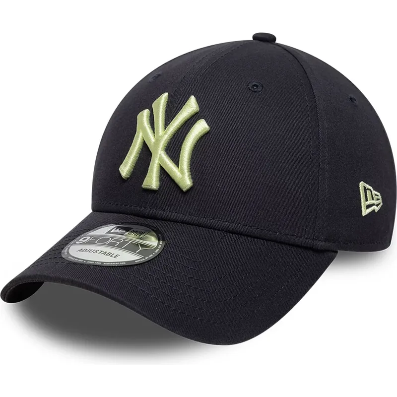 shapka-izvita-tmnosin-reguliruema-9forty-league-essential-na-new-york-yankees-mlb-ot-new-era