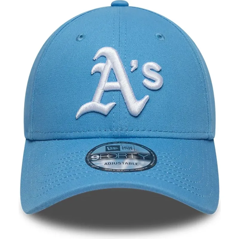 new-era-izvita-periferiya-9forty-league-essential-oakland-athletics-mlb-svetlosinya-reguliruema-shapka