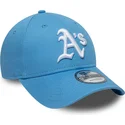 new-era-izvita-periferiya-9forty-league-essential-oakland-athletics-mlb-svetlosinya-reguliruema-shapka