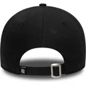schwarze-verstellbare-curved-cap-mit-schwarzem-logo-9forty-tonal-icon-der-new-york-yankees-mlb-von-new-era