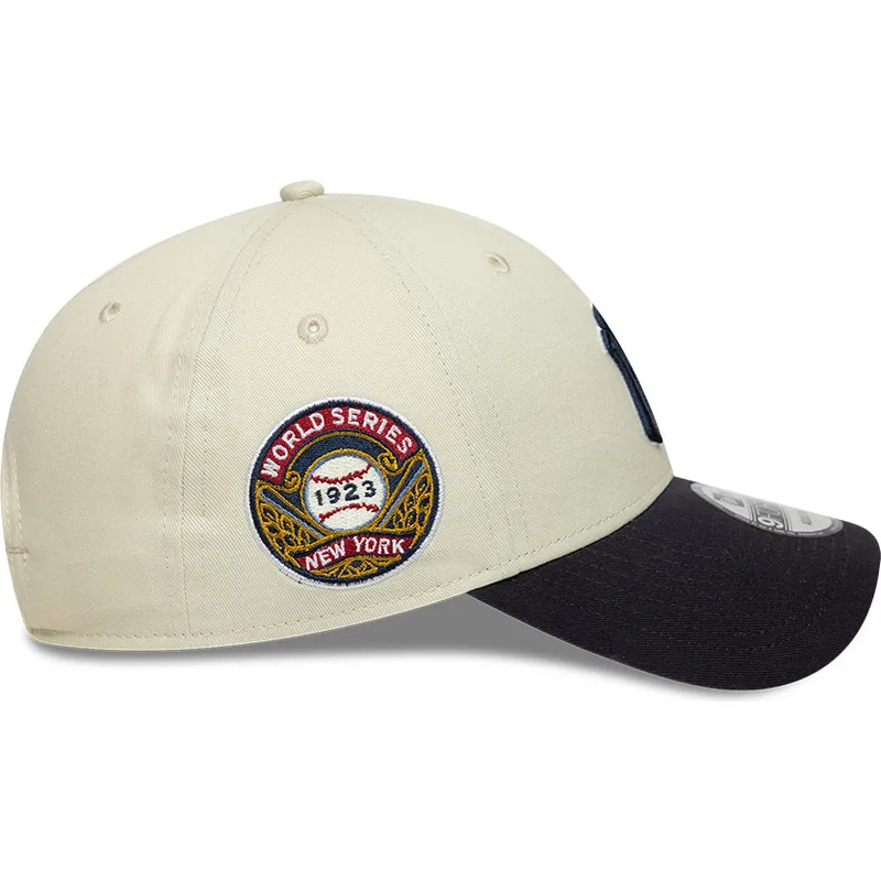 shapka-izvita-bezhov-reguliruem-9forty-world-series-na-new-york-yankees-mlb-ot-new-era shapka-izvita-bezhov-reguliruem-9forty-world-series-na-new-york-yankees-mlb-ot-new-era