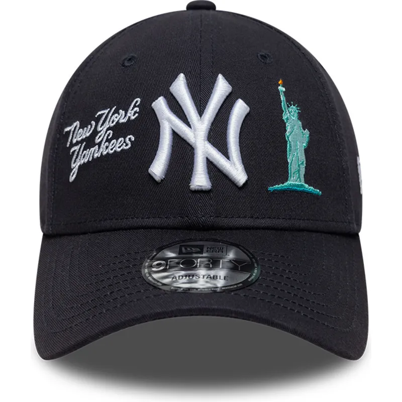 shapka-izvita-tmnosin-reguliruema-9forty-city-icon-na-new-york-yankees-mlb-ot-new-era