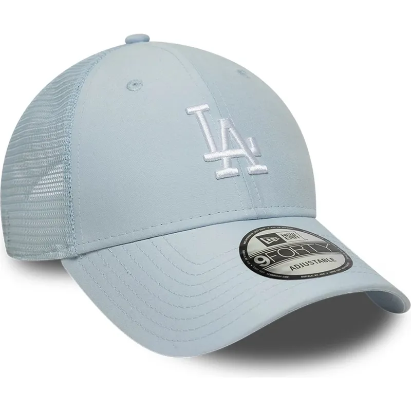 gorra-trucker-azul-claro-ajustable-9forty-homefield-midi-de-los-angeles-dodgers-mlb-de-new-era