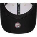 buet-beige-og-sort-snapback-kasket-9forty-m-crown-side-script-fra-new-york-mets-mlb-fra-new-era