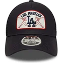 shapka-izvita-traker-tmnosin-snapbek-9forty-m-crown-a-frame-na-los-angeles-dodgers-mlb-ot-new-era