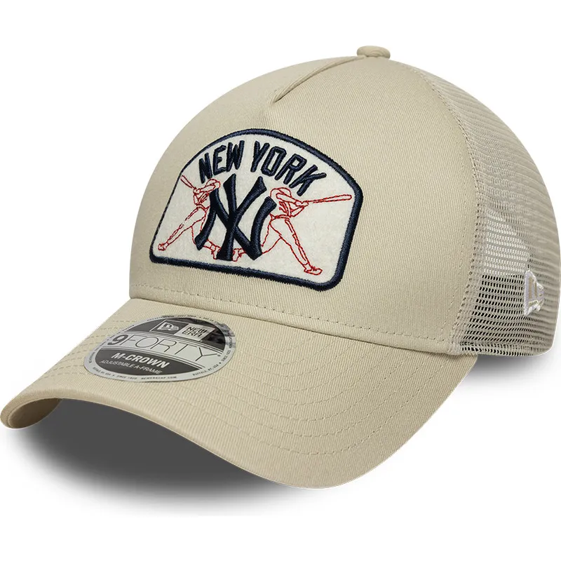 shapka-izvita-bezhov-snapbek-9forty-m-crown-a-frame-na-new-york-yankees-mlb-ot-new-era shapka-izvita-bezhov-snapbek-9forty-m-crown-a-frame-na-new-york-yankees-mlb-ot-new-era