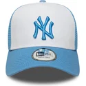 shapka-izvita-traker-sinya-snapbek-a-frame-league-essential-na-new-york-yankees-mlb-ot-new-era