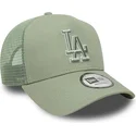 gorra-trucker-verde-con-logo-verde-a-frame-outline-de-los-angeles-dodgers-mlb-de-new-era