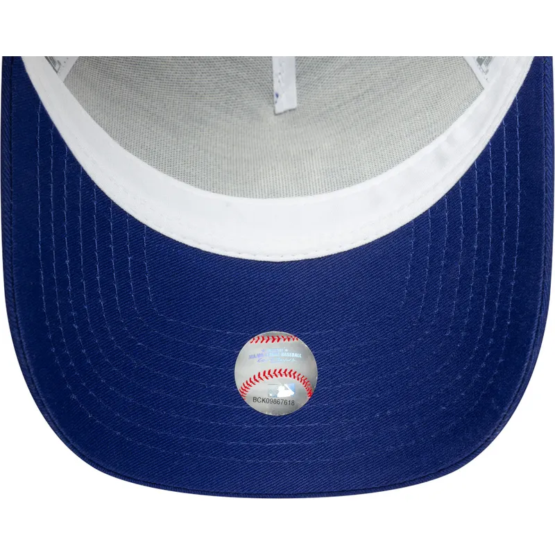 casquette-trucker-bleue-a-frame-side-patch-los-angeles-dodgers-mlb-new-era